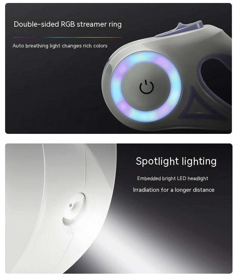 GlowLeash™ - Voor veilige en stijlvolle wandelingen in het donker